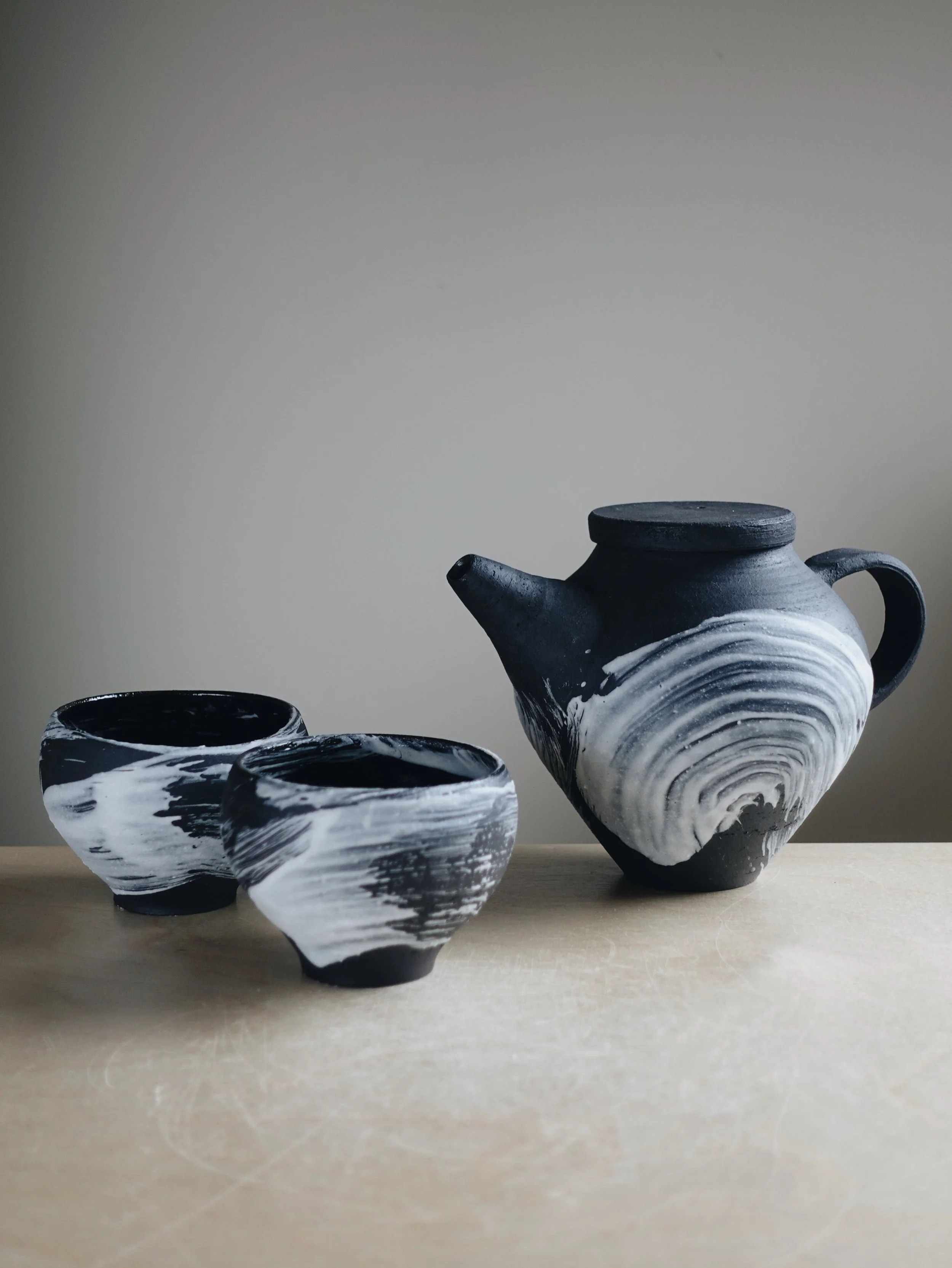 Hakeme Kyusu Teapot Set II