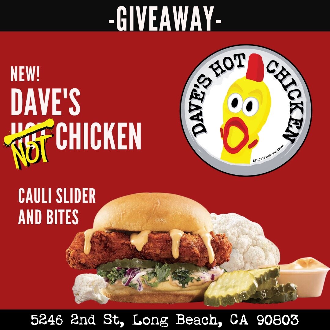 🔥🍗 Indulge in deliciousness, ENTER TO WIN! Read on for details:

To celebrate this month&rsquo;s new product launch, @daveshotchicken is giving FIVE lucky winners gift cards to enjoy a meal at their Long Beach location! 

PRIZES
🔥 Five $20 Gift Ca