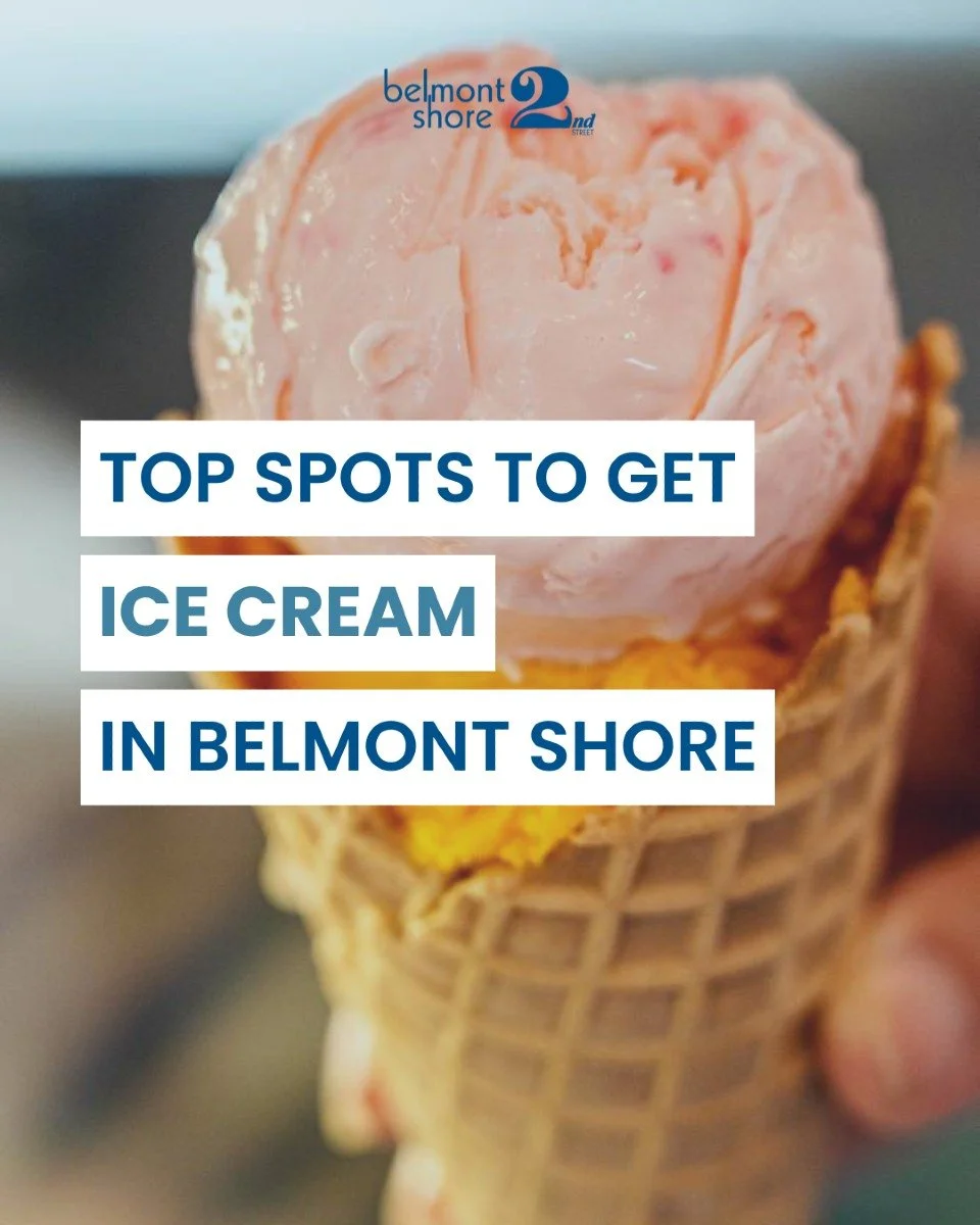 🍦Summer cravings? We&rsquo;ve got you covered&mdash;one sweet scoop (or swirl) at a time.

From chewy Turkish ice cream to Dole Whip and build-your-own froyo, Belmont Shore is bursting with frozen treats to keep you cool all season long:

🇫🇷 Le Ma