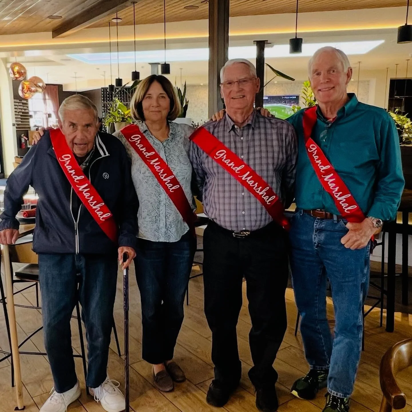 🎄✨ Today we hosted a special luncheon to honor the Grand Marshals of this year&rsquo;s Belmont Shore Christmas Parade &mdash; and this year, we&rsquo;re celebrating our own.

💫 Mike Sheldrake, owner of Sheldrake&rsquo;s Coffee Roasting since 1976, 