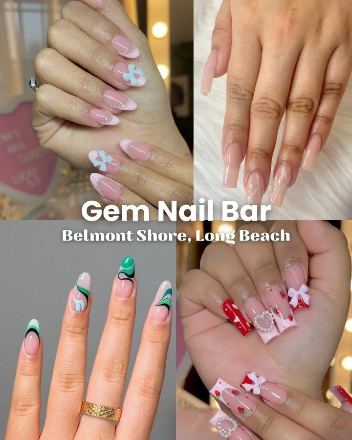 Gem Nail Bar is the go-to spot for flawless nails, expert care, and a little self-care indulgence. From trendy nail designs to classic mani-pedis, every visit is a treat for your hands and your mood. 💅

📍 5353 2nd St., on the corner of 2nd and Sant