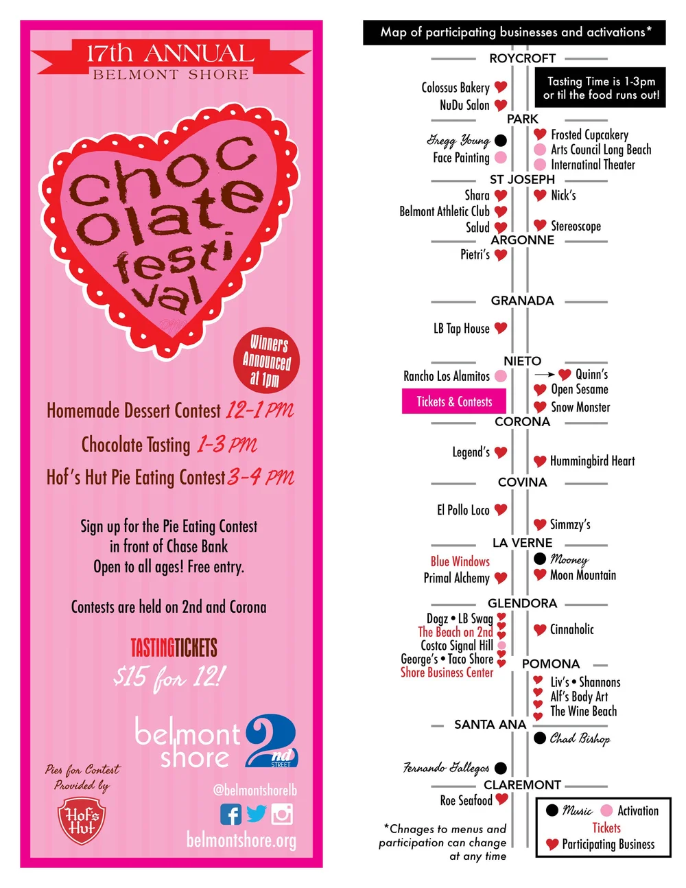 Chocolate Festival — Belmont Shore