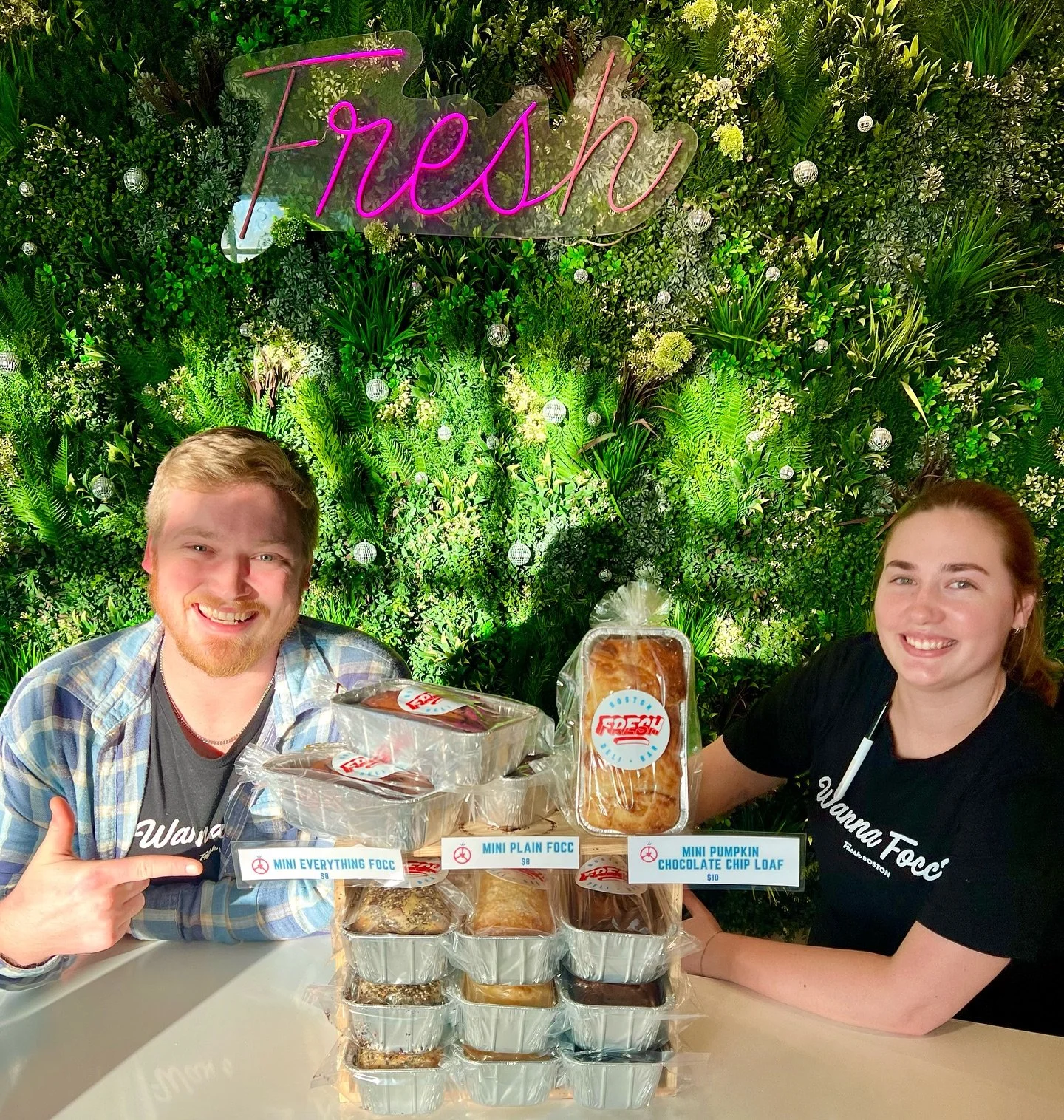 Wanna focc? Well now you can&hellip; at home. Mini Fresh made focc for takeaway for you and yours! 🥖

#FreshBoston #Southie #LetsRide