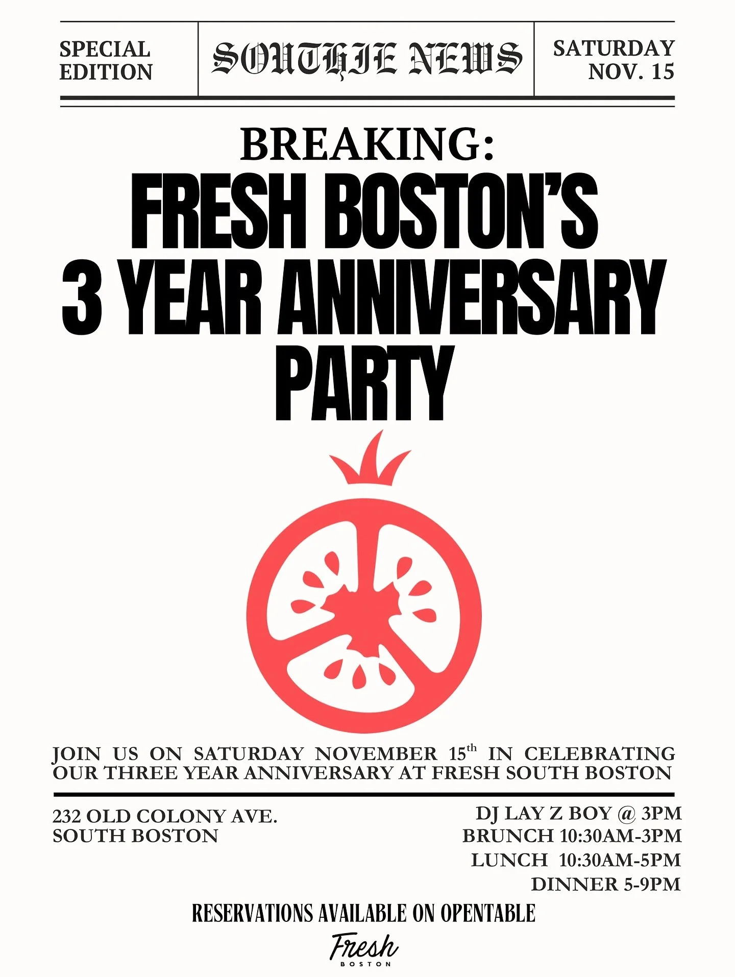 We didn&rsquo;t hear no bell! Itsss our birfdayyyy! 3 beautiful(ish) years of pumping sadwiches with a whole bunch of jazz. Team Tomato has fallen down more than a toddler but this resilient team continues to rise like a Phoenix from the ashes. Vibes
