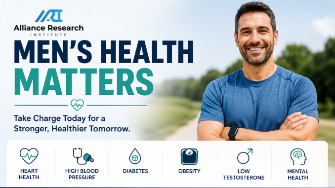 Men’s Health Matters: Common Health Issues Every Man Should Know About