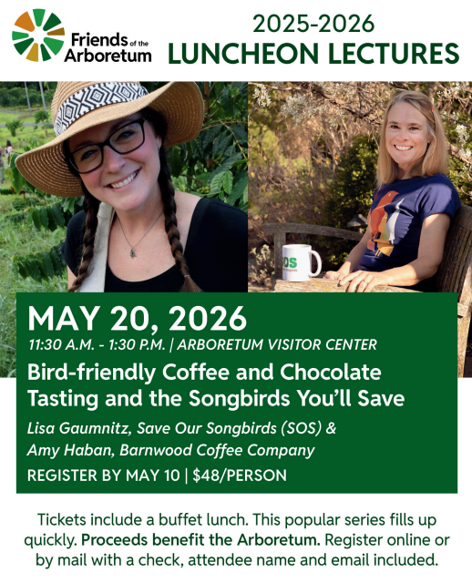 Bird-friendly Coffee and Chocolate Tasting and the Songbirds You’ll Save 