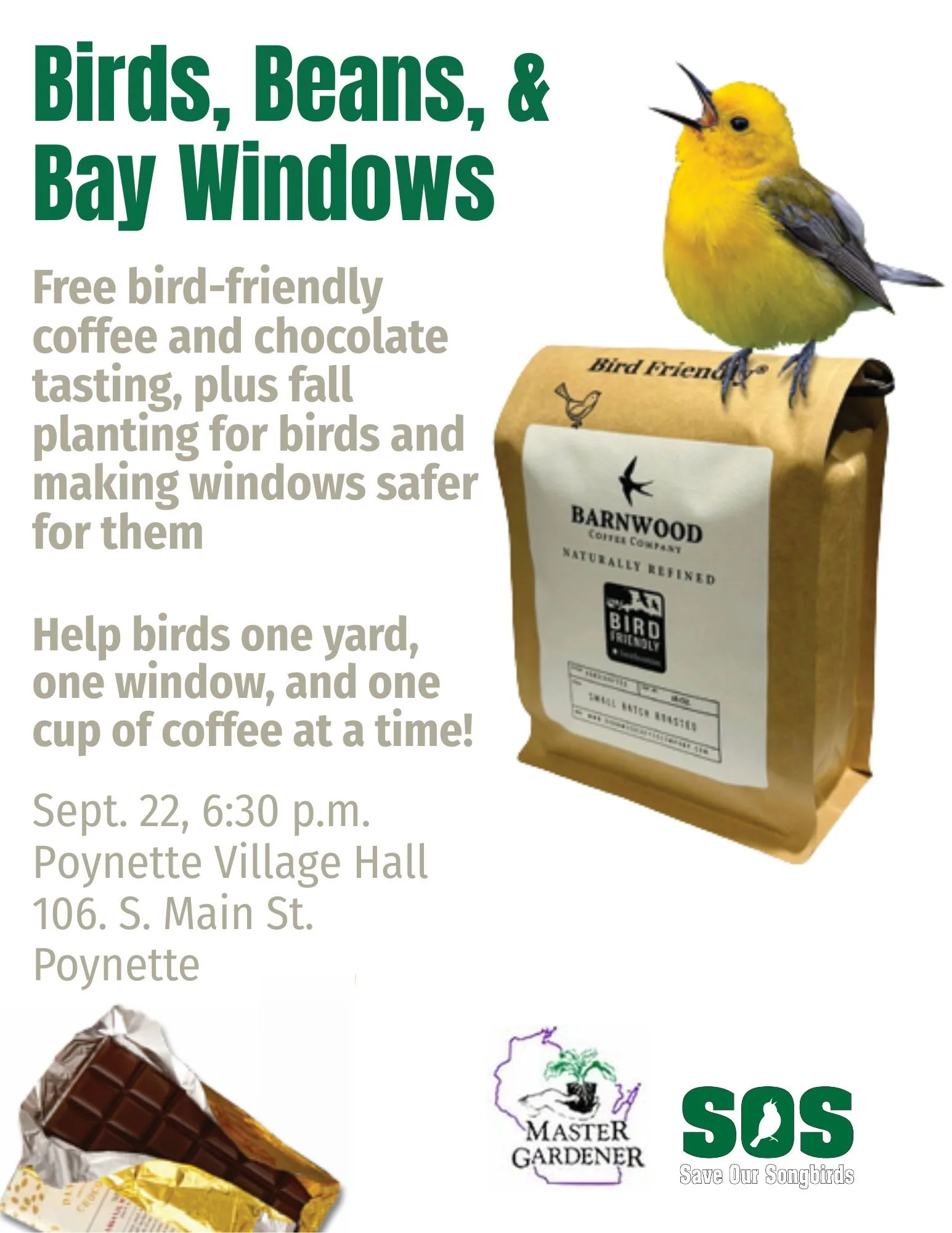Birds, Beans &amp; Bay Windows
