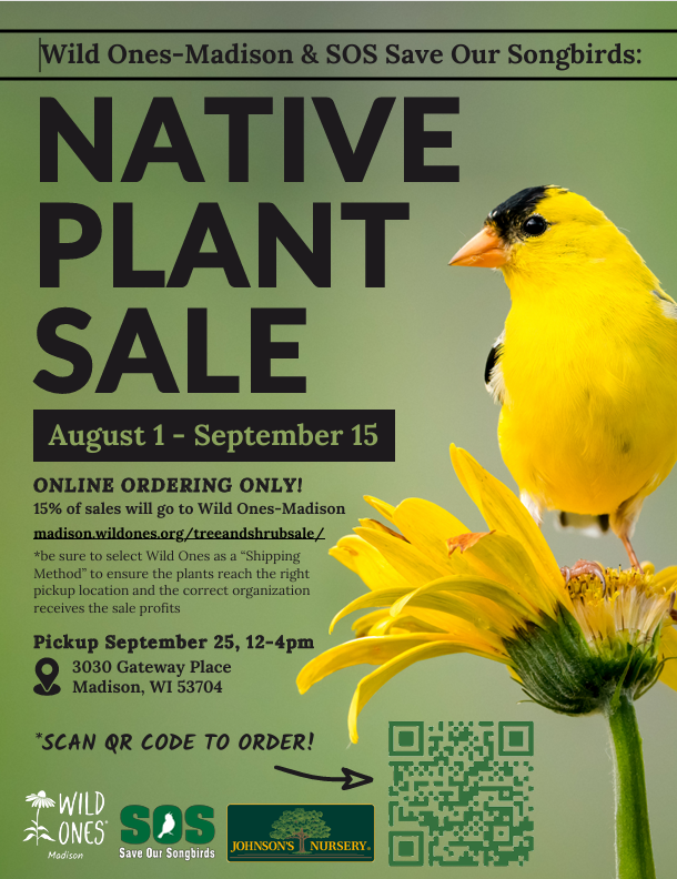 Native Plant Sale Fundraiser online ordering