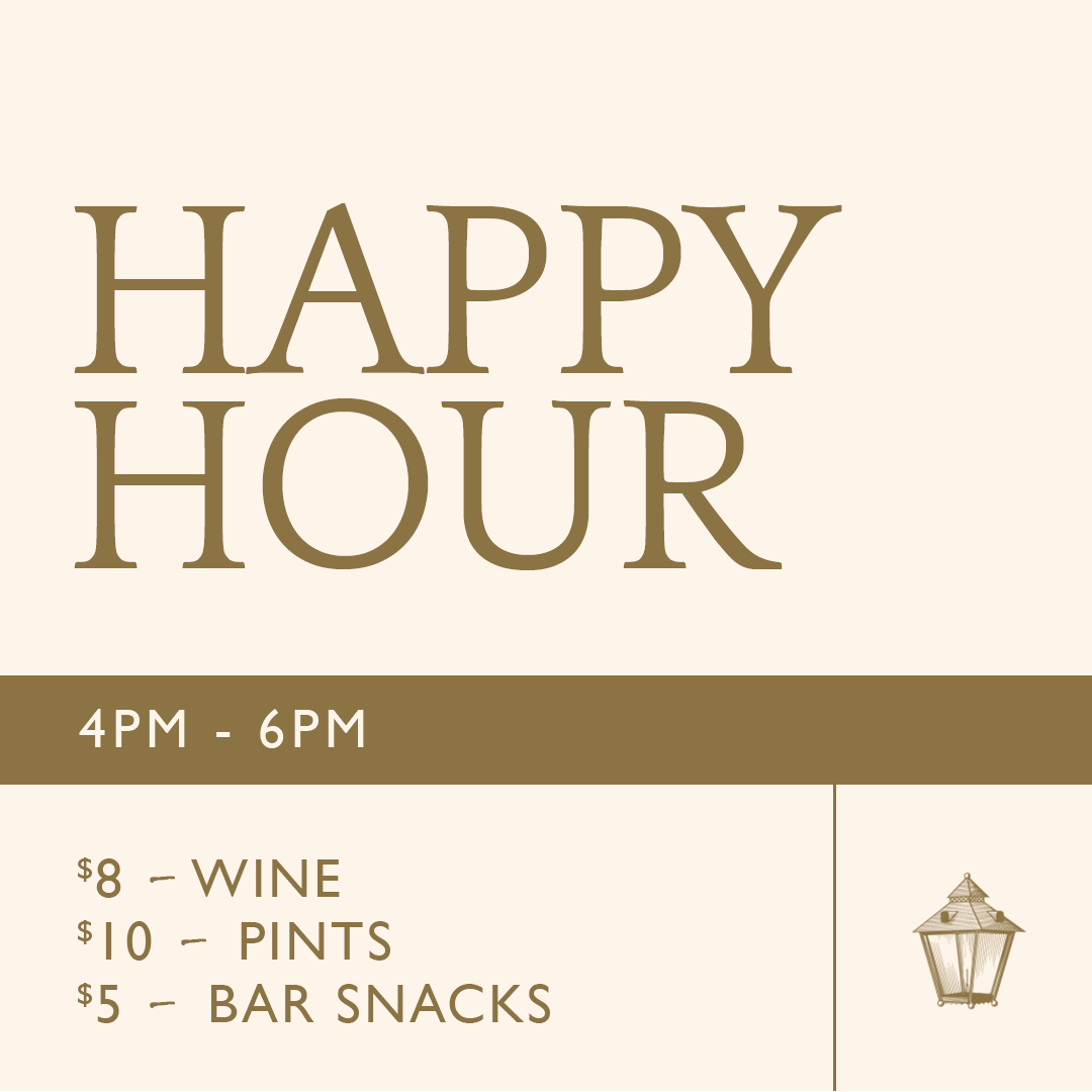 Weekday Happy Hour | 4-6pm