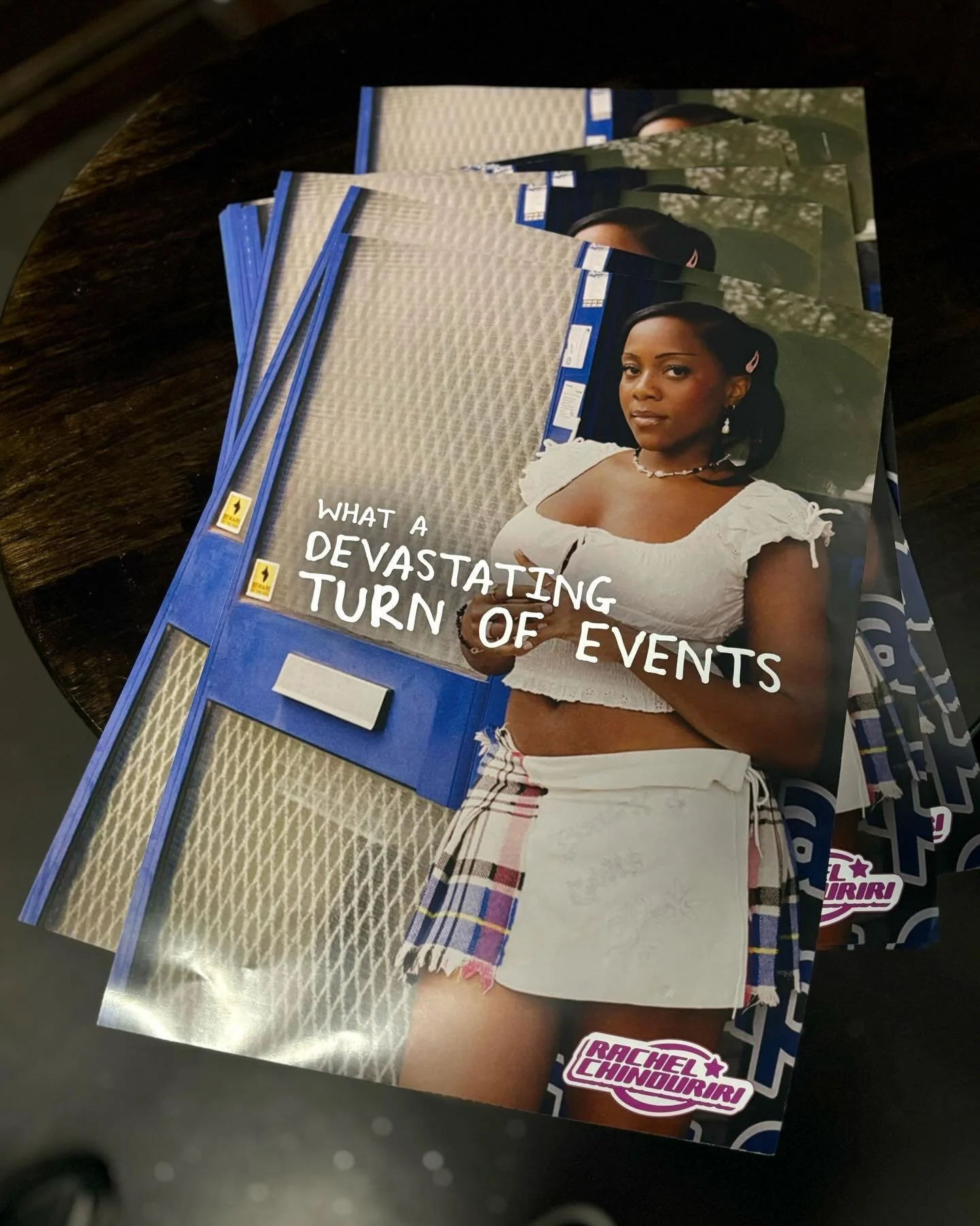 Happy Release Day @rachelchinouriri Her Incredible debut album &ldquo;What a devastating turn of events&rdquo; is finally here. 💿

We&rsquo;re currently on the road for her intimate in-store tour, next stop Nottingham - Let&rsquo;s go!!