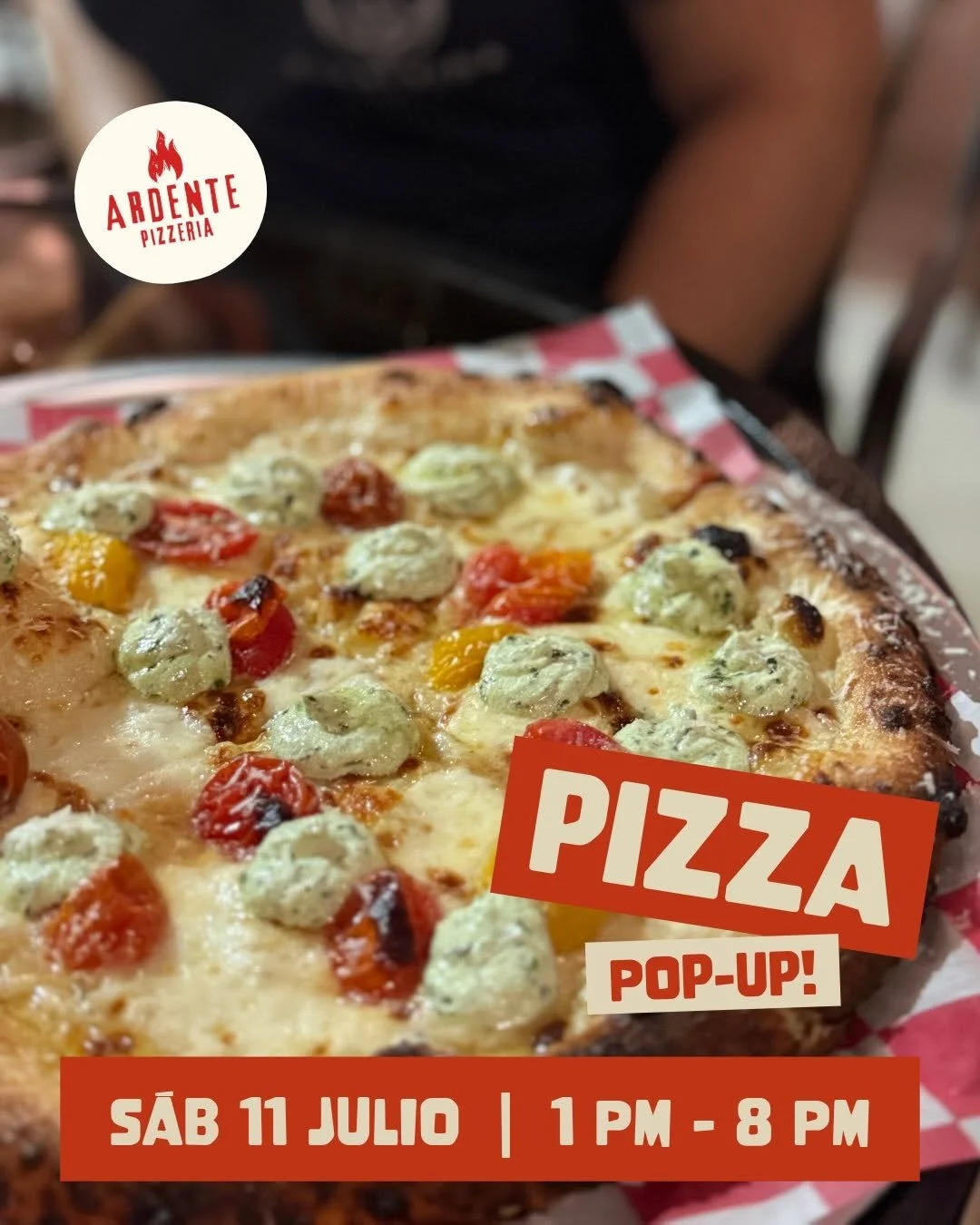 Ardente Pizzería Pop-up en Pura Vida Brewery en Cabo Rojo