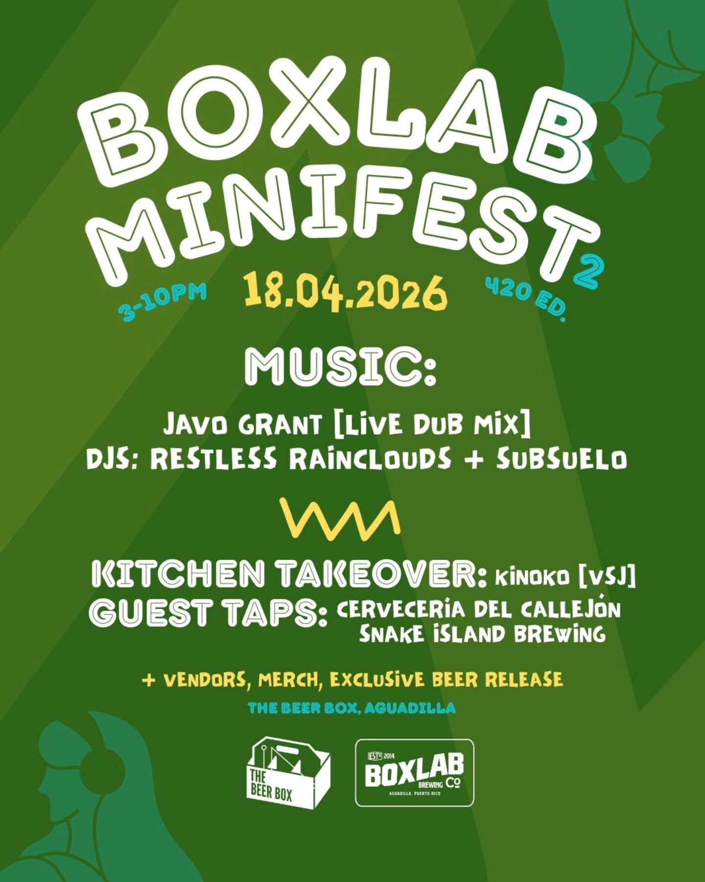 Boxlab Brewing celebra su segunda edición del Minifest con tap takeover, Live Brew Day, mercado local, música y mucho más