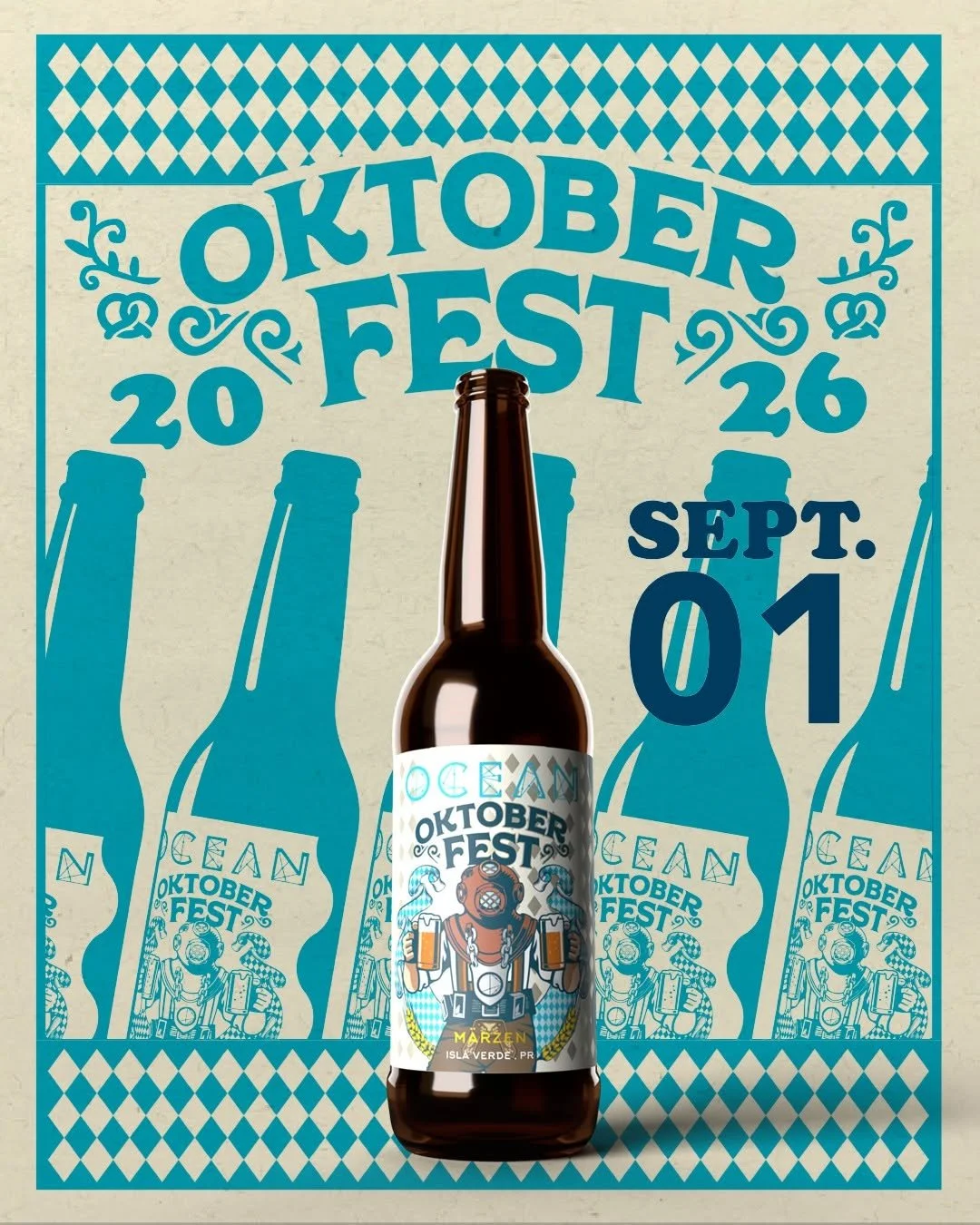 Ocean Lab Brewing anuncia el regreso de su Oktoberfest Märzen