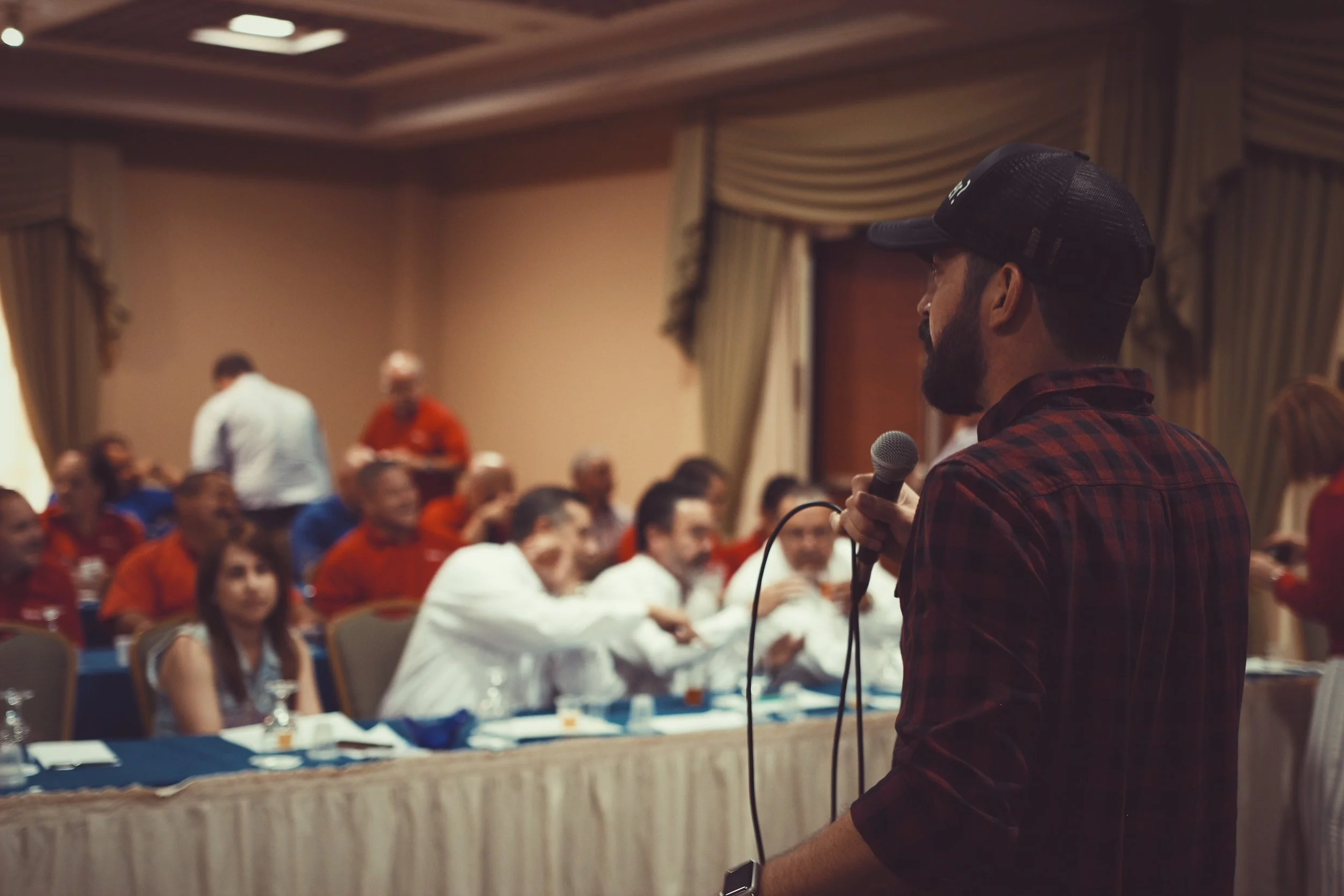 Una de nuestras charlas corporativas en el 2017, degustación para Rovira en Ponce