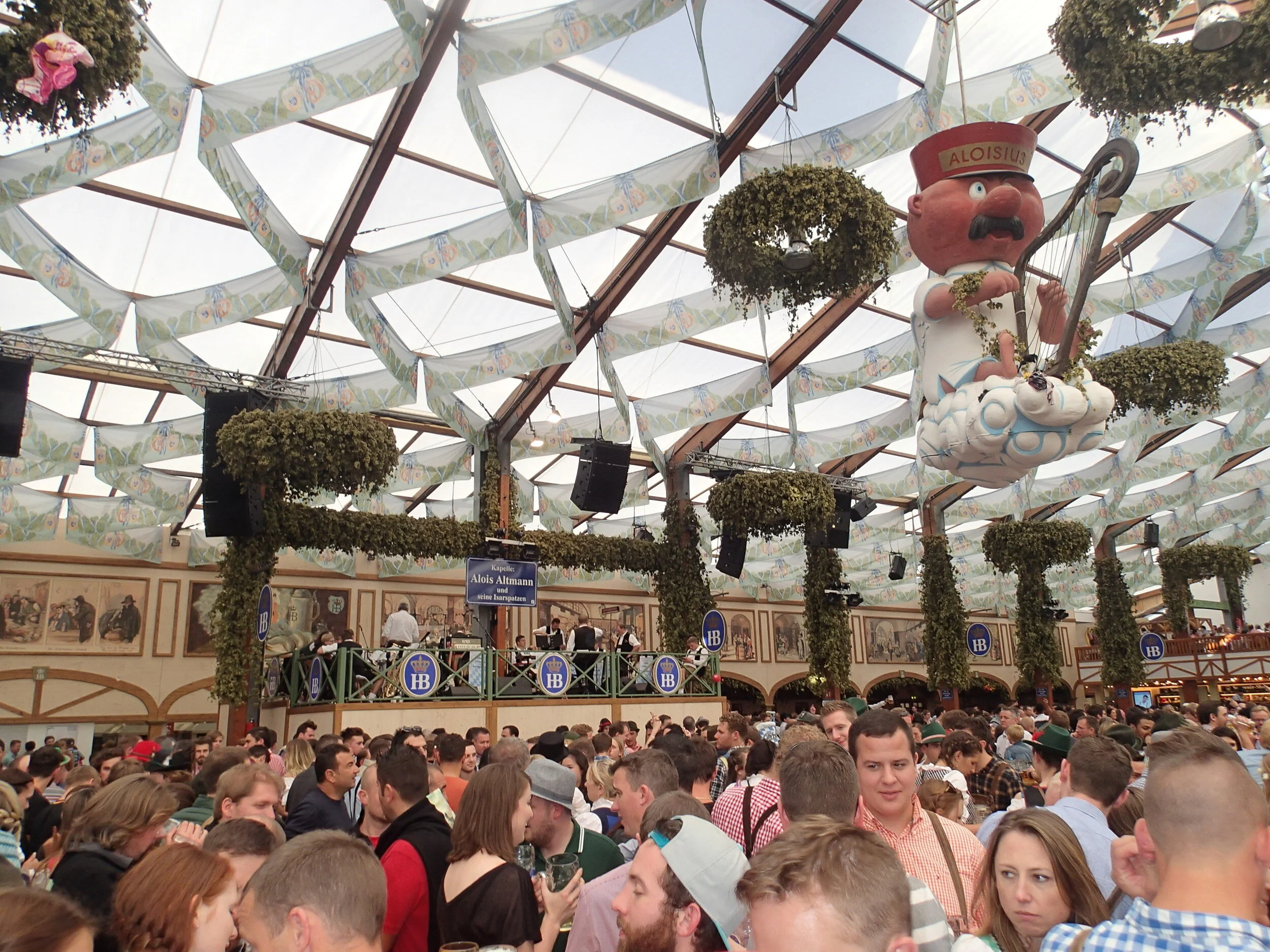 Oktoberfest, un cielo de seis casas