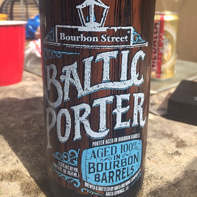 Abita Bourbon Street Baltic Porter vía @apaman8 en Instagram