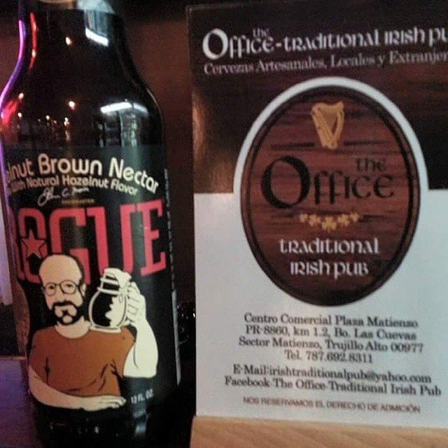 Rogue Hazelnut Brown Ale vía @theoffice_traditionalirishpub en Instagram