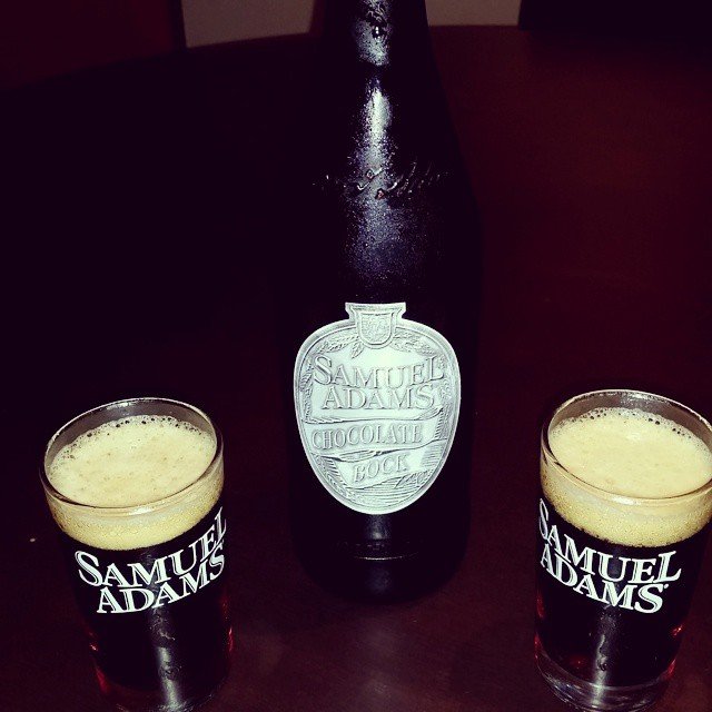 Samuel Adams Chocolate Bock vía @michysantiago en Instagram