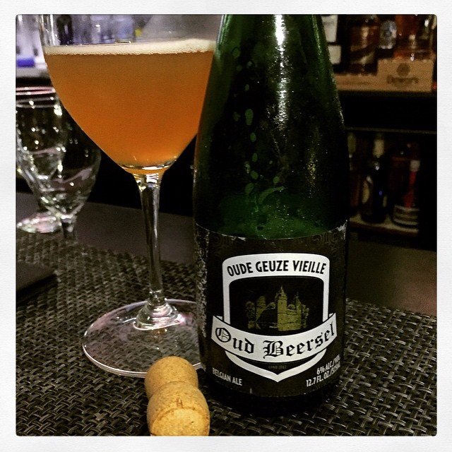 Oude Geuze Oud Beersel vía @thecraftbeergal en Instagram
