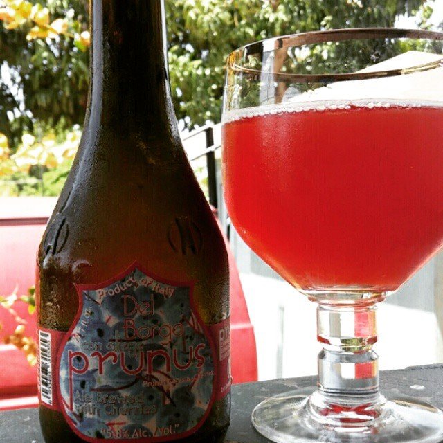 Birra del Borgo Prunus vía @cracker8110 en Instagram