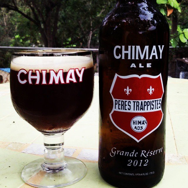 Chimay Grand Reserve 2012 vía @cracker8110 en Instagram