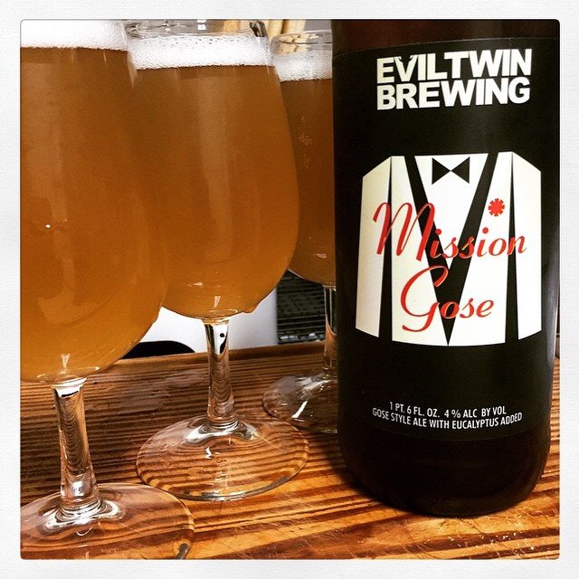 Evil Twin Mision Gose vía @thecraftbeergal en Instagram