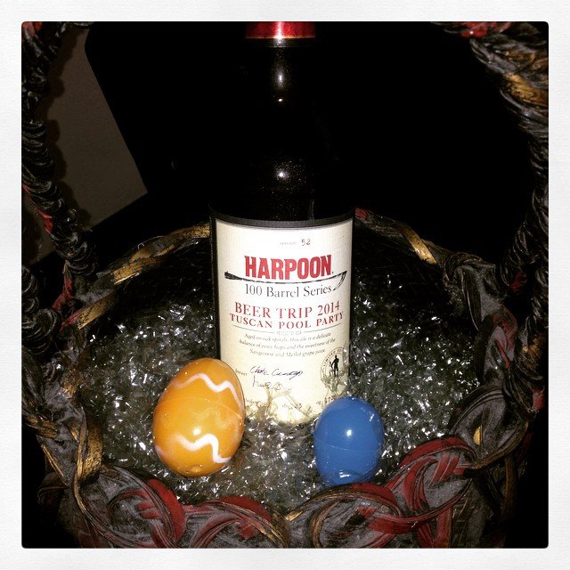 Harpoon 100 Barrel Series Tuscan Pool Party vía @carrie_beergirl en Instagram
