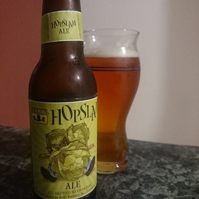 Bell's Hopslam Ale vía @adejesus80 en Instagram