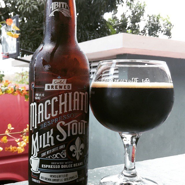 Abita Macchiato Espresso Milk Stout vía @cracker8110 en Instagram