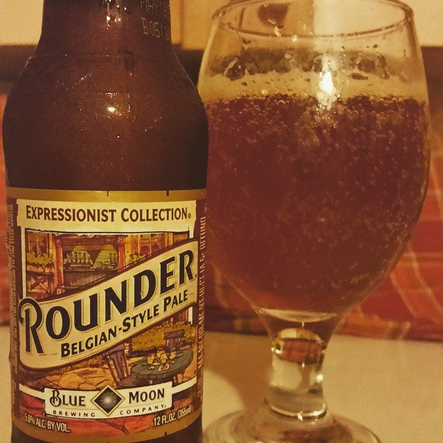 Blue Moon Rounder vía @bierontap en Instagram