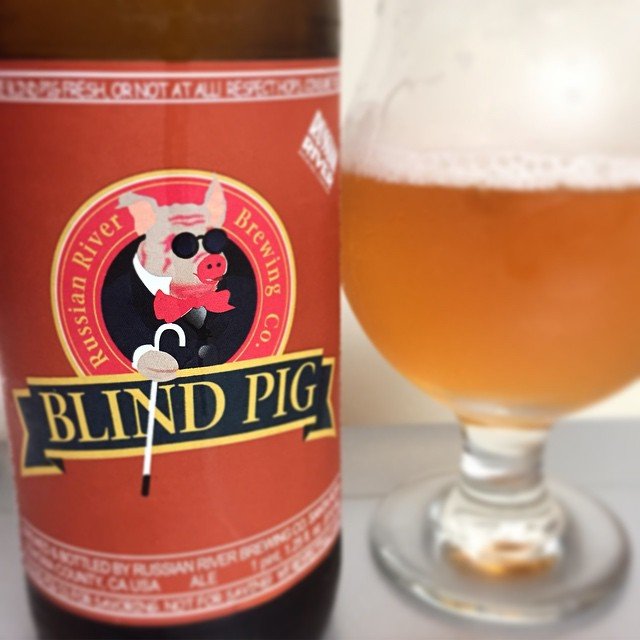 Russian River Blind Pig IPA vía @j_sanmurphy en Instagram