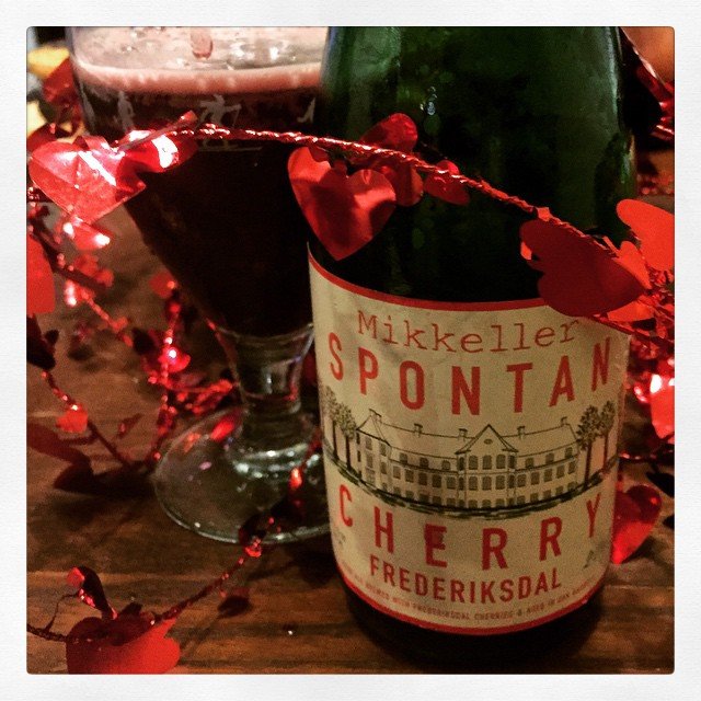 Mikkeller Fontan Cherry Frederiksdal vía @thecraftbeergal en Instagram