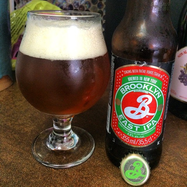 Brooklyn East IPA vía @ramonesbrew en Instagram