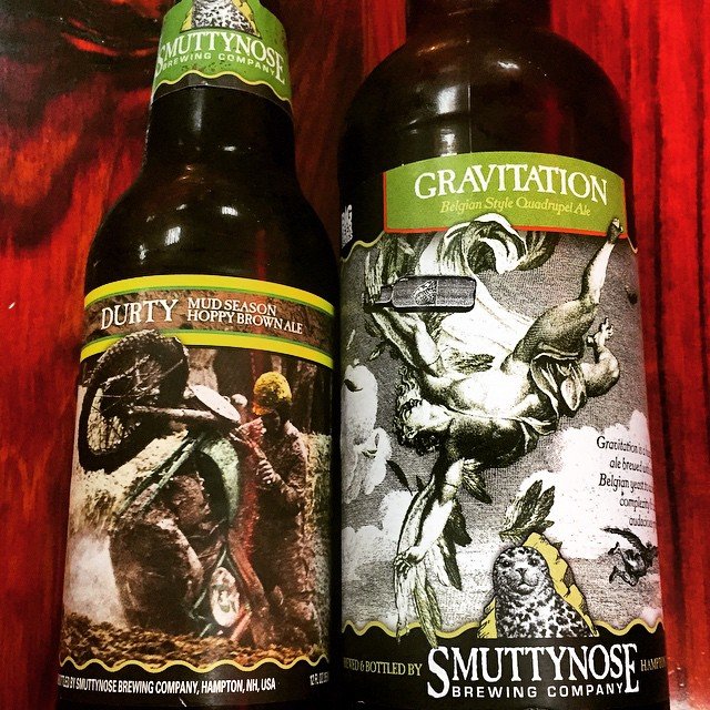 Smuttynose Durty y Gravitation vía @shell65infanteria en Instagram