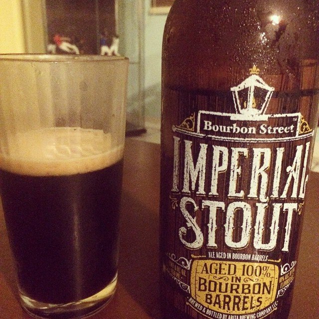 Abita Bourbon Street Stout vía @abdielopr11 en Instagram