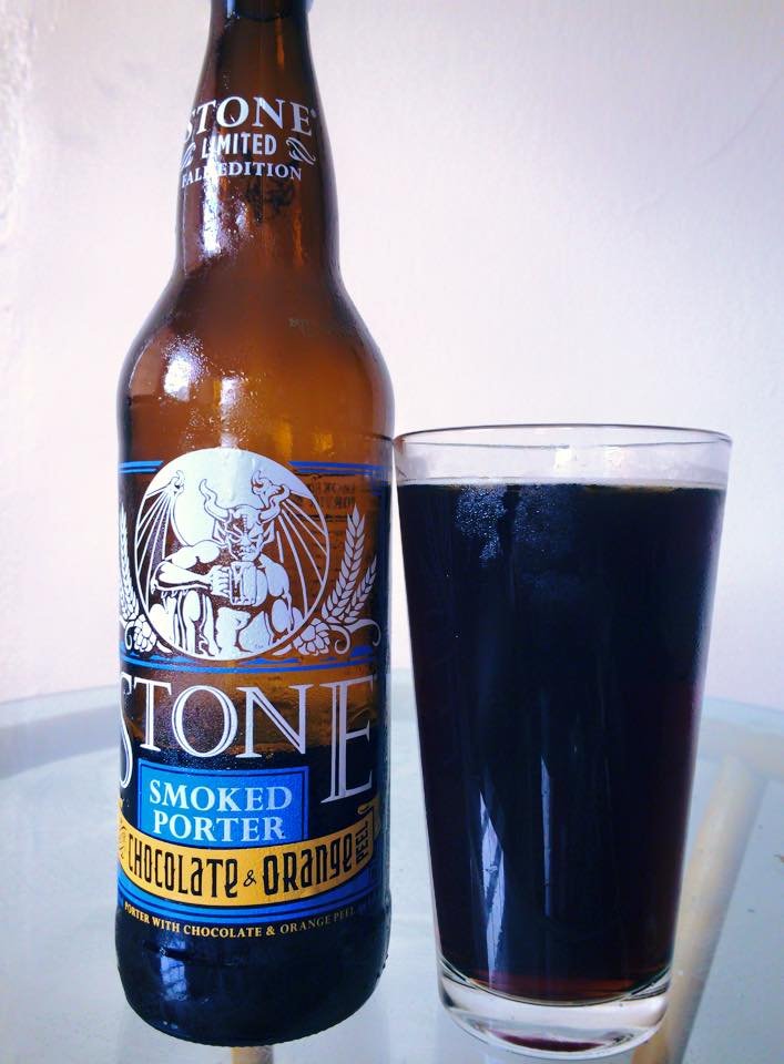 Stone Smoked Porter with Orange Peel vía Guillermo Correa en Facebook