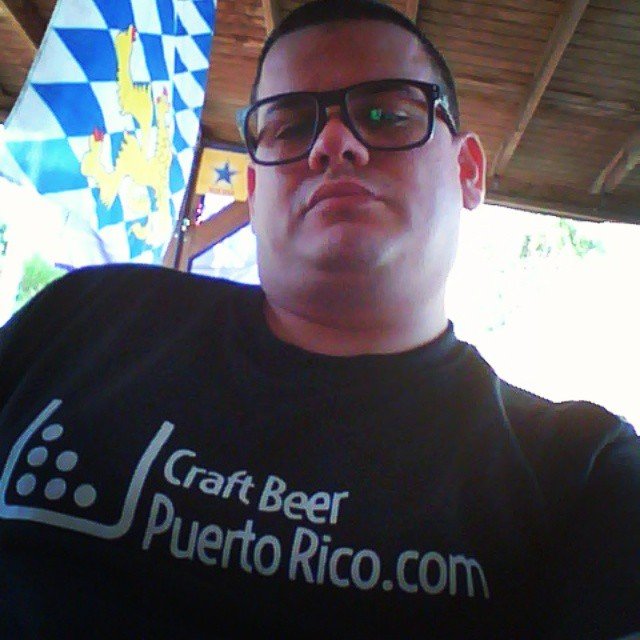 @cracker8110 con su camisa de Craft Beer PR