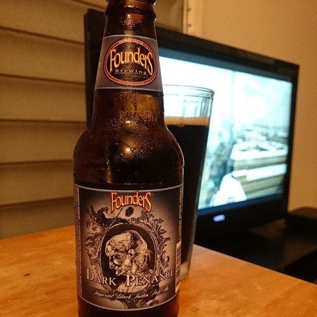 Founders Dark Penance Black IPA vía @adejesus80 en Instagram