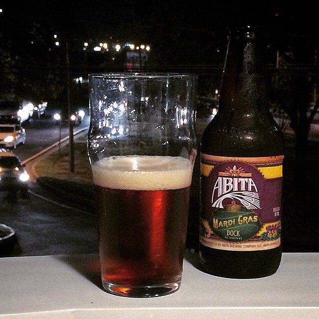 Abita Mardi Gras Bock vía @eegueits en Instagram