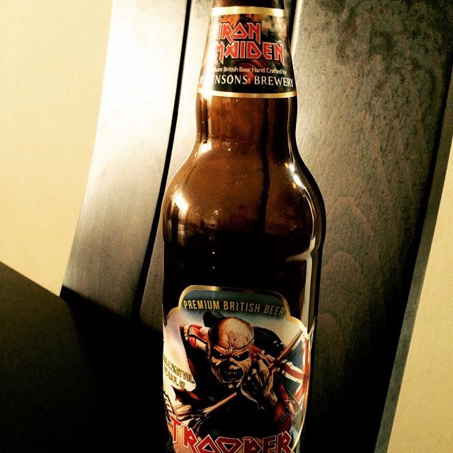 Iron Maiden Trooper vía @adalbertoq en Instagram