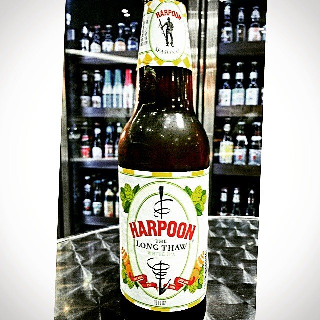 Harpoon The Long Thaw White IPA vía @valdorm en Instagram