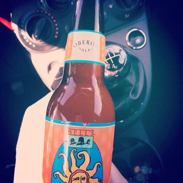 Bell's Oberon Ale vía @adalbertoq en Instagram