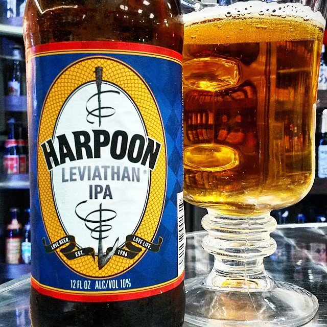 Harpoon Leviathan IPA vía @valdorm en Instagram