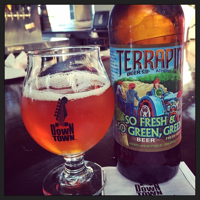 Terrapin So Fresh & So Green, Green IPA vía @thecraftbeergal en Instagram