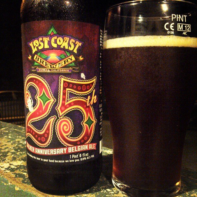 Lost Coast 25th Anniversary Tripel vía @cracker8110 en Instagram