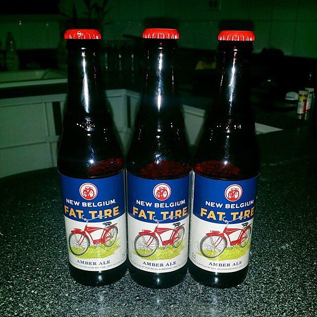 Fat Tire de New Belgium vía @budmanrm en Instagram