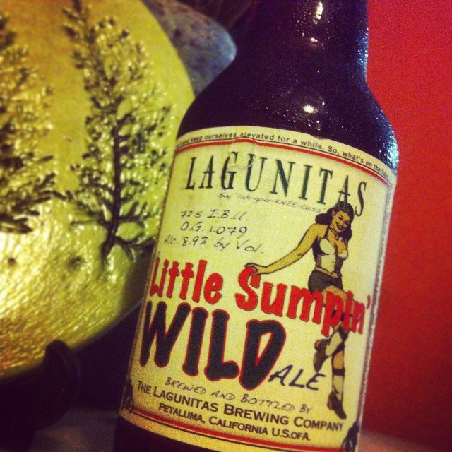 Lagunitas Little Sumpin' Wild Ale vía @lornajps en Instagram