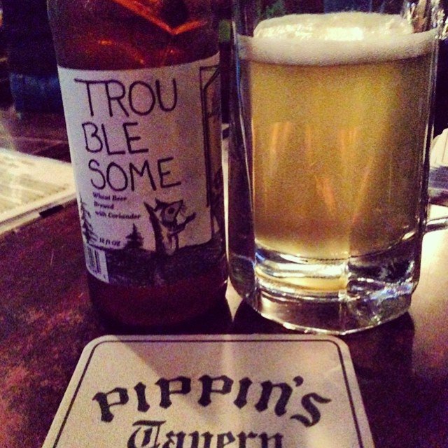 Troublesome Gose de Off Color Brewing vía @thecraftbeergal en Instagram