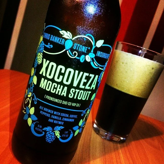 Chris Banker/Stone/Insurgente Xocoveza Mocha Stout vía @apaman8 en Instagram