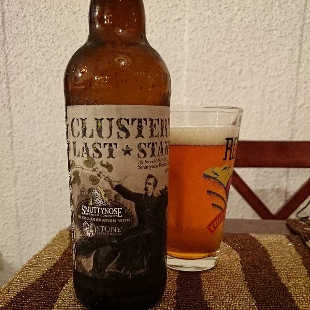 Smuttynose/Stone Clusters Last Stand IPA vía @adejesus80 en Instagram
